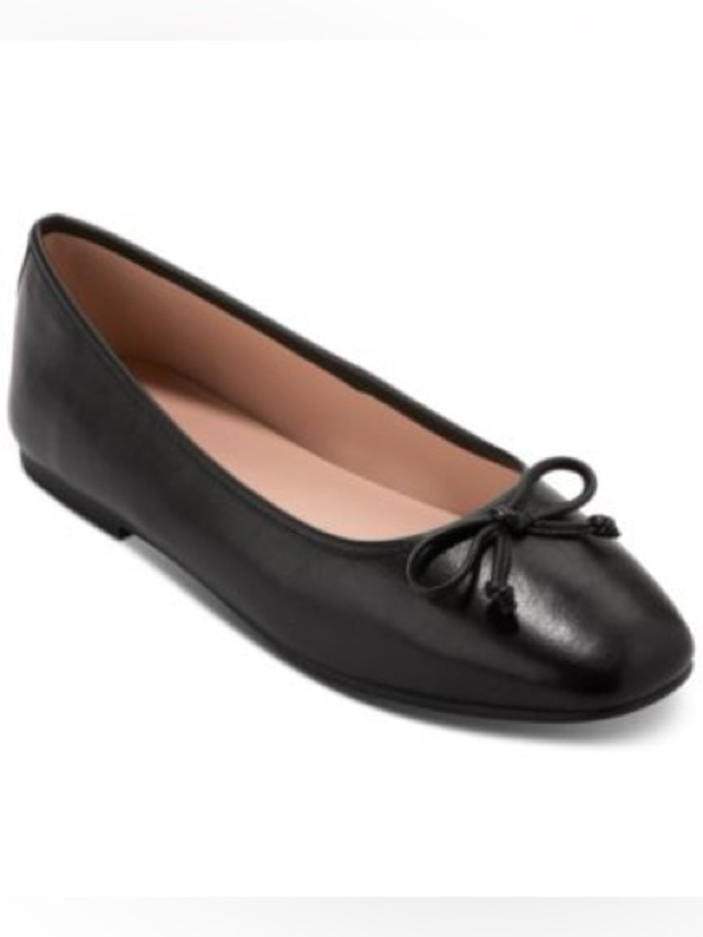 NEW COLE HAAN YARA BALLET FLATS IN BLACK 5.5